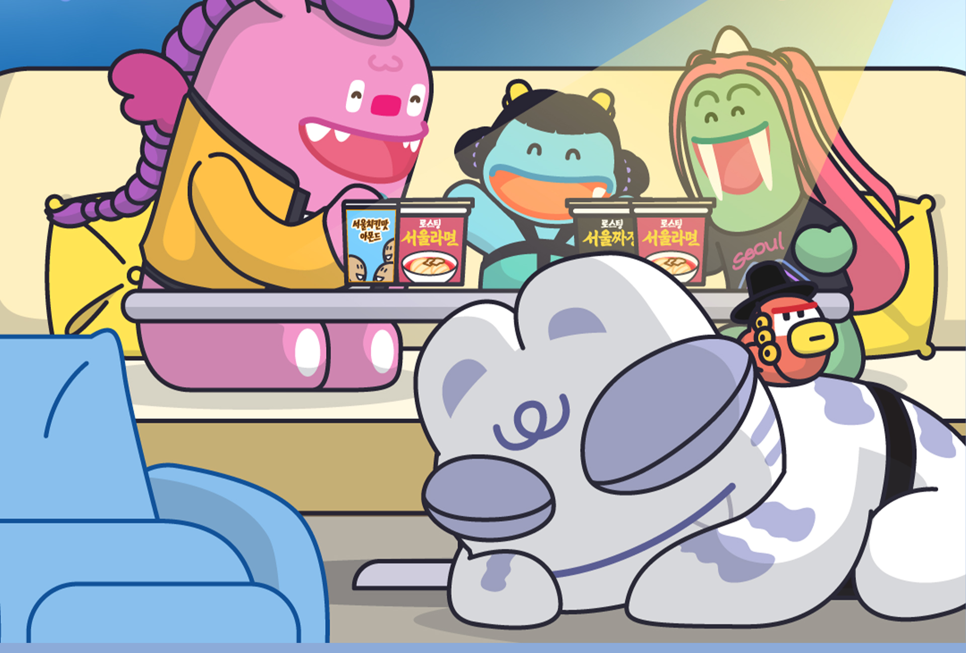 서울시 외로움안녕 120 / 서울마음편의점 홍보 콘텐츠