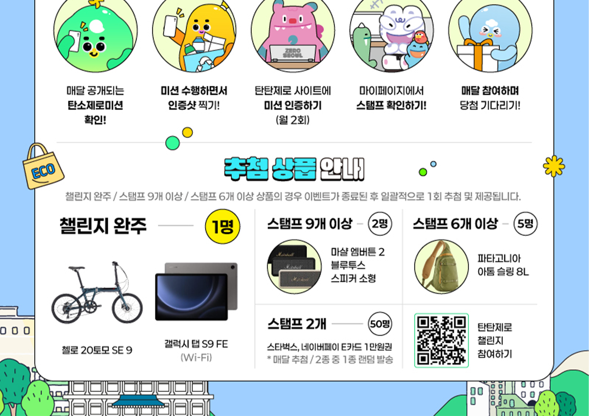 시민참여 탄소중립 프로젝트 '탄탄제로 챌린지'